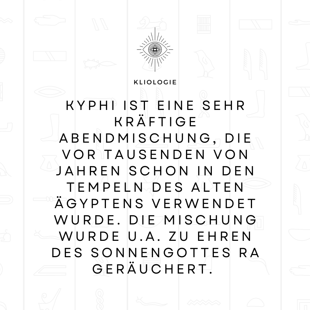 Räuchermischung - KYPHI