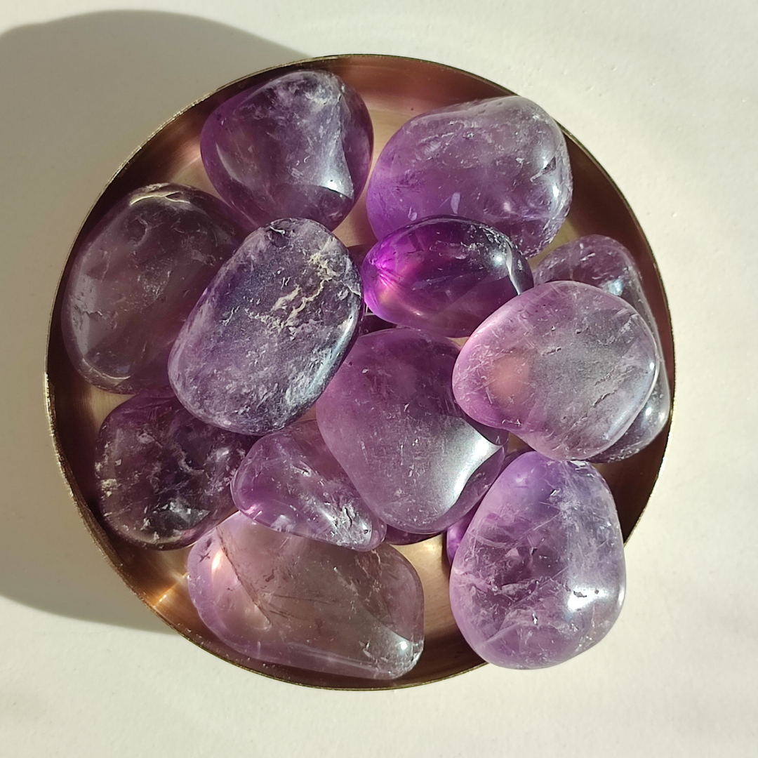 Amethyst Trommelstein